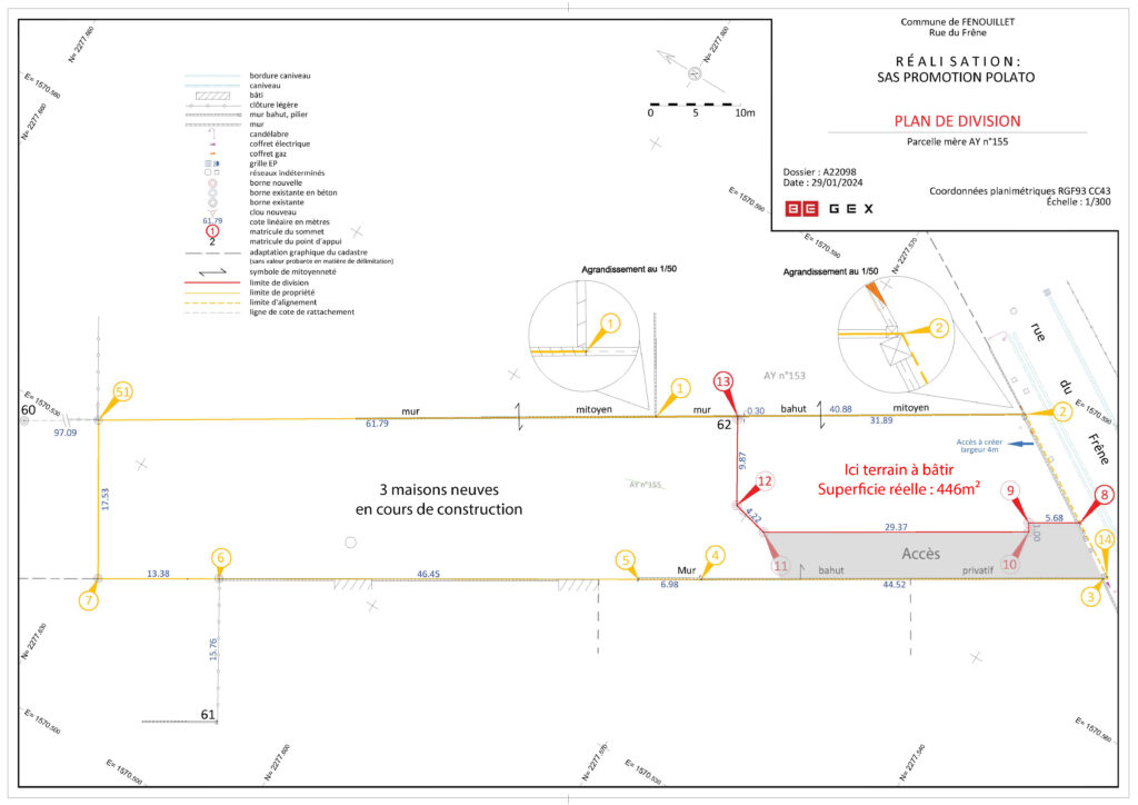 Plan du programme immobilier Fenouillet proche de Toulouse